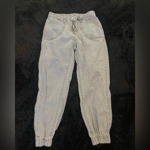 From Amazon. Size small. 80s vintage blue jeans